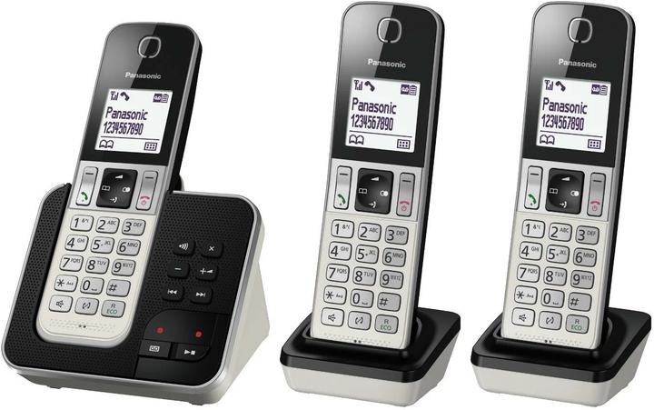 Panasonic KX-TGD323SLW DECT TRIO