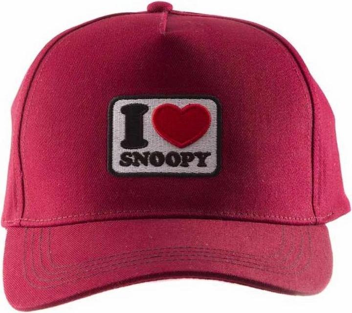 Produktbild Peanuts I Heart Snoopy Snapback Mütze