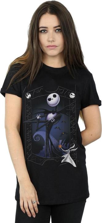 Immagine prodotto Disney Nightmare Before Christmas Pumpkin King Maglietta Ampia Donna (3XL)