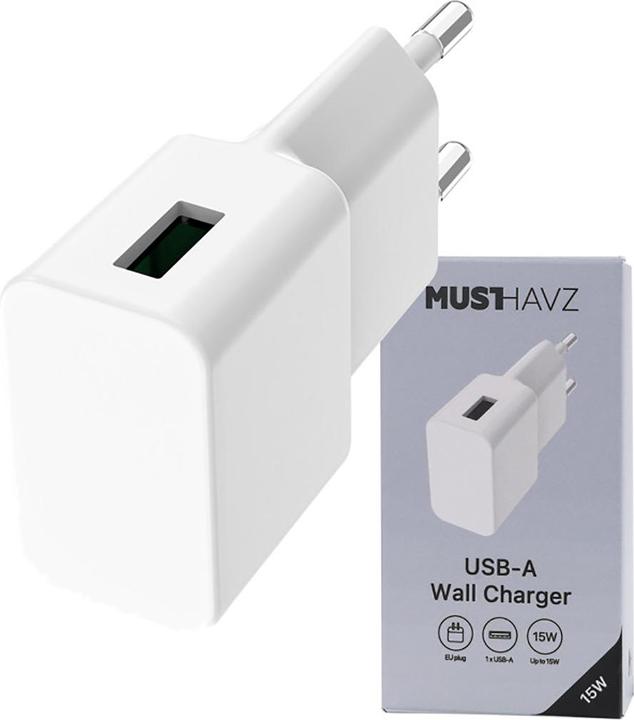 Produktbild Musthavz Kompaktes USB Schnellladegerät 15W (15 W)
