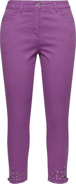 Immagine prodotto Angel of Style 7/8-Twillhose, verzierter Fransensaum, 5-Pocket (56)