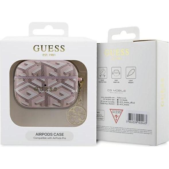 Thumbnail - Guess GUAPPGCE4CP AirPods Pro cover różowy/pink GCube Charm (Kopfhörer Hülle), Kopfhörertasche + Schutzhülle, Rosa