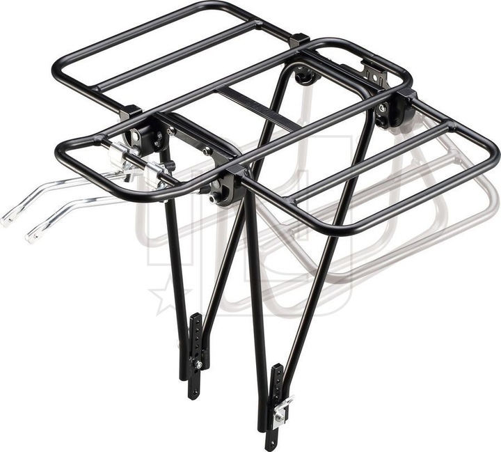 NG Sports Masalah pannier rack, HR, 26 - 29 - 4.0", folding function, black/blue