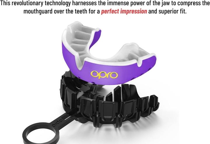 Image du produit Opro Self-Fit Gold - Blanc/Or - NEW (Taille unique)