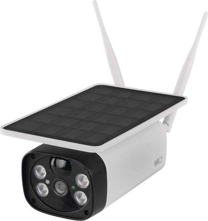 Produktbild Emos GoSmart Outdoor IP Kamera mit WiFi und Solarpanel IP-600 EYE, batteriebetrieben (1920 x 1080 Pixels)