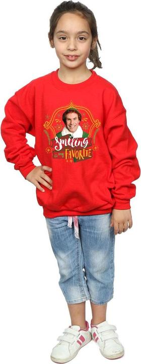 Produktbild Elf Buddy Smiling Sweatshirt Mädchen (116)