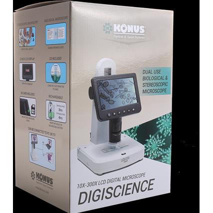 Konus Mikroskop Digiscience 10x-300x