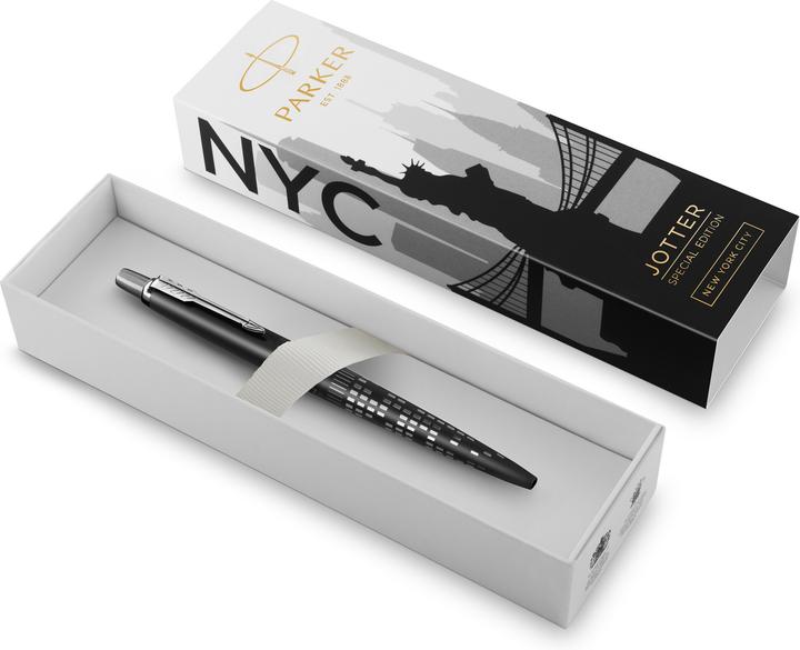 Immagine prodotto Parker Pen Parker Jotter SE New York City Penna a sfera M (Nero, 1 x)
