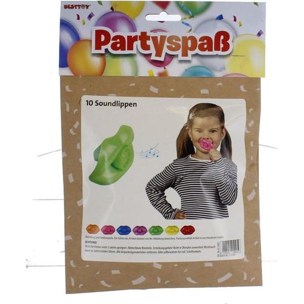 Besttoy Partyspass - 10 Soundlippen