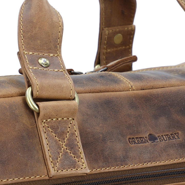 Actual product image Greenburry Vintage 1539 briefcase (18")