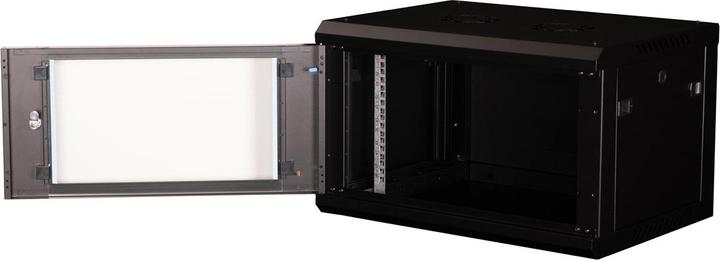 Produktbild Value 19-Zoll Wandgehäuse 6HE 600x450mm schwarz, Bausatz (6 HE, 19 Zoll Rack)