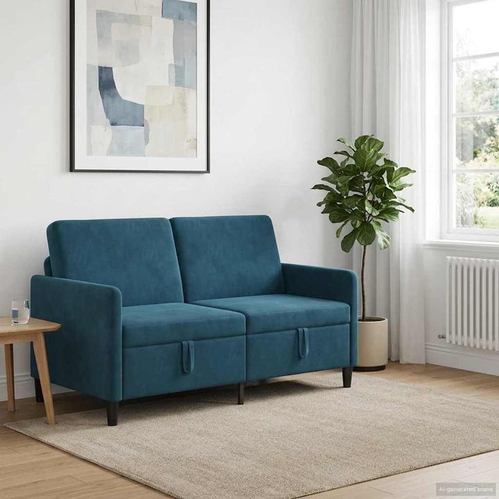 Produktbild vidaXL Sofa mit Stauraum (2-Sitzer)