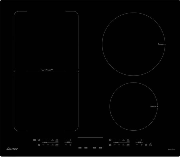 Actual product image Sauter SPI1106B (60 cm, Induction hob)