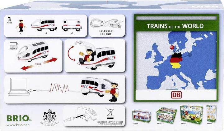 Actual product image Brio ICE train