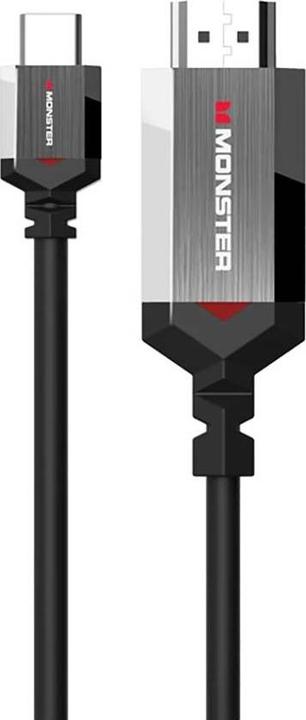 Actual product image Monster Cable USB C Vers HDMI Essentials UHD 4k Hdr 60hz 2m (2 m, HDMI)