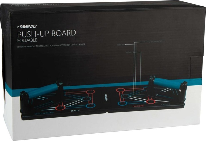 Actual product image Avento Push-up board, foldable