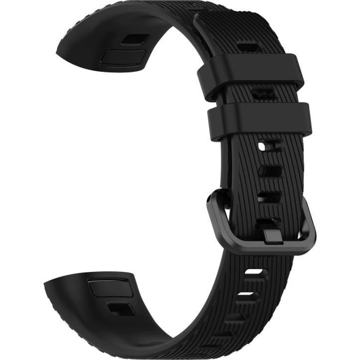 Thumbnail - Strap-it Armband (Silikon), Uhrenarmband, Schwarz