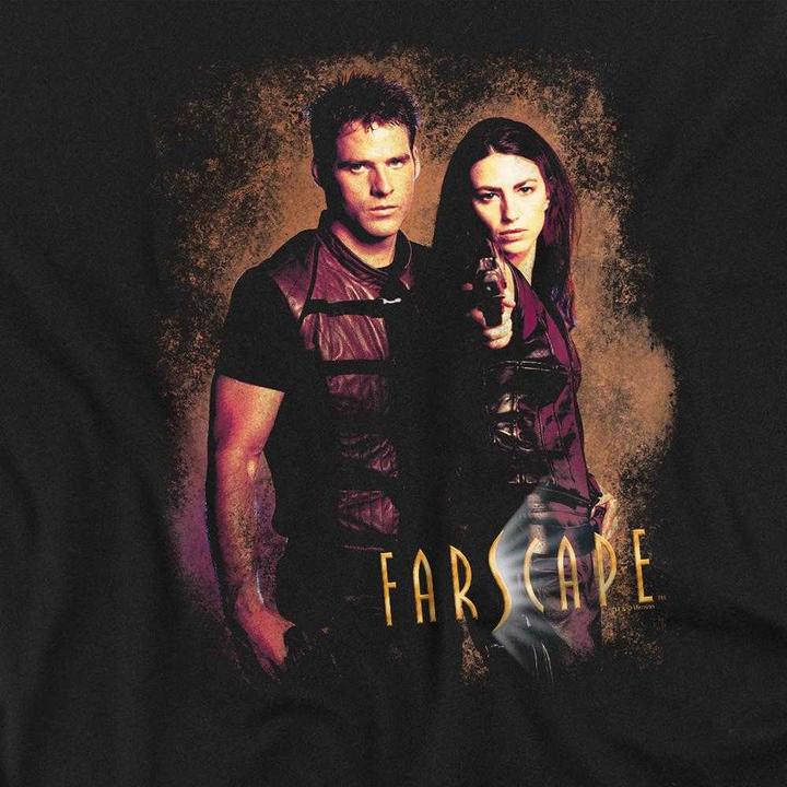 Produktbild Farscape Wanted TShirt Langärmlig (M)