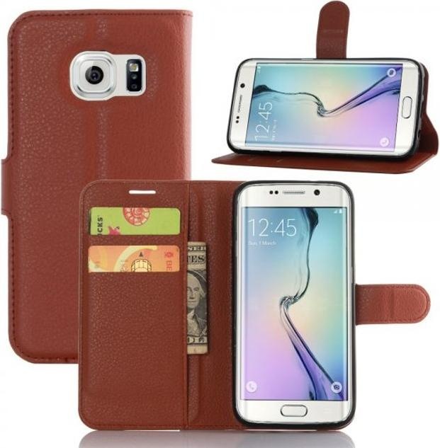Produktbild MU Classic Modernes Leder Cover mit Litchitextur (Samsung Galaxy S7 Edge)