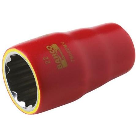Bahco, Chiave a bussola + esagonale, Insulated socket 1/2in, 8 mm (8 mm)