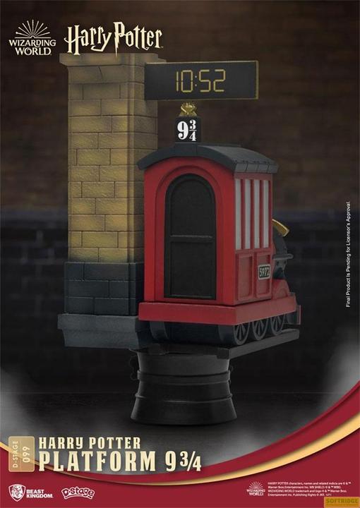 Actual product image Beast Kingdom D-Stage Harry Potter Diorama Platform 9 3/4 NV 15cm