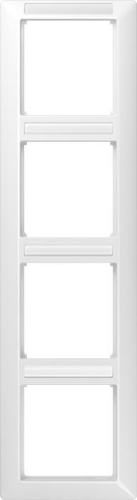Actual product image JUNG Mounting frame 4f aws glz AS / AS 500 BSF AS584BFINAWW