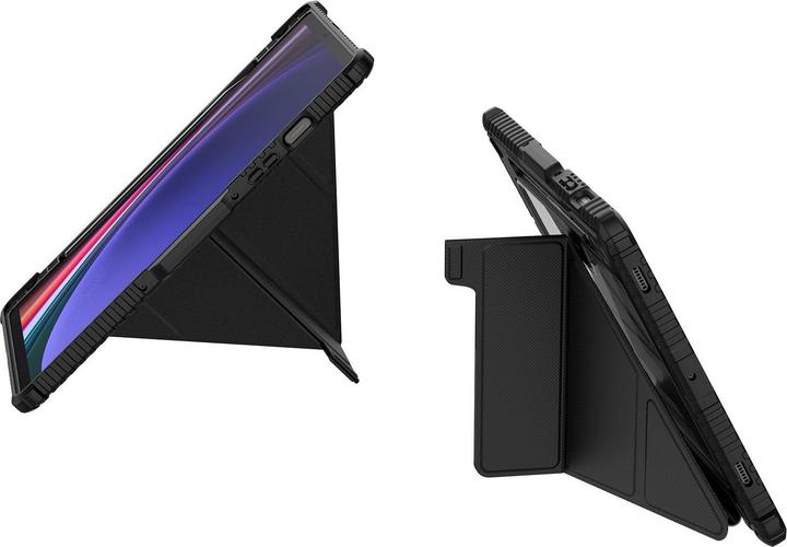 Produktbild Samsung Nillkin Bumper PRO Protective Stand Case Multi-angle für Galaxy Tab S9/S10 FE Schwarz (Samsung Galaxy Tab S10 FE, Samsung Galaxy Tab S9)
