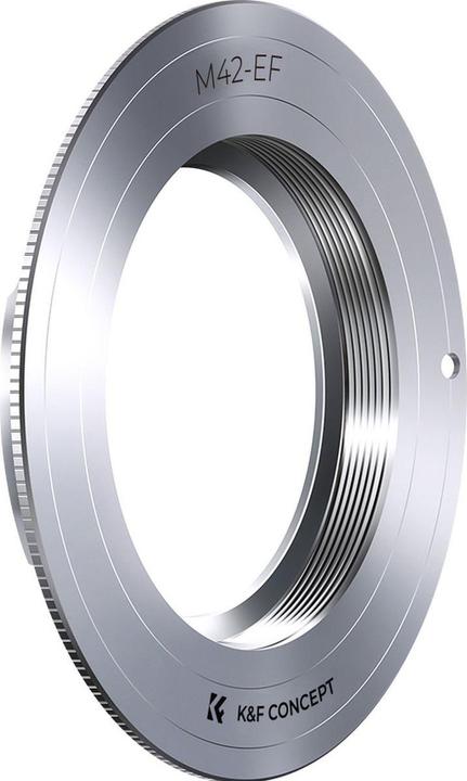 K&F Concept Adaptateur d'objectif de haute précision, M42-EOS