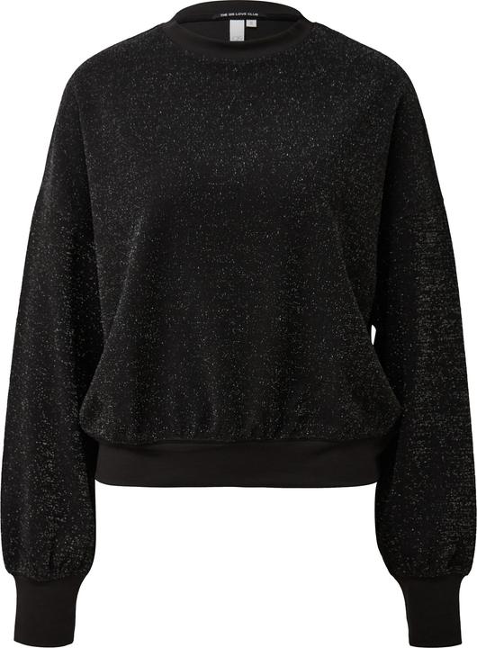 Produktbild s.Oliver Sweatshirt Glitzer-Sweatshirt (M)