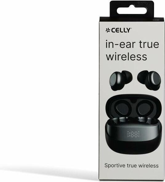 Actual product image Celly True Wireless In-Ear Bk (6 h, Wireless)