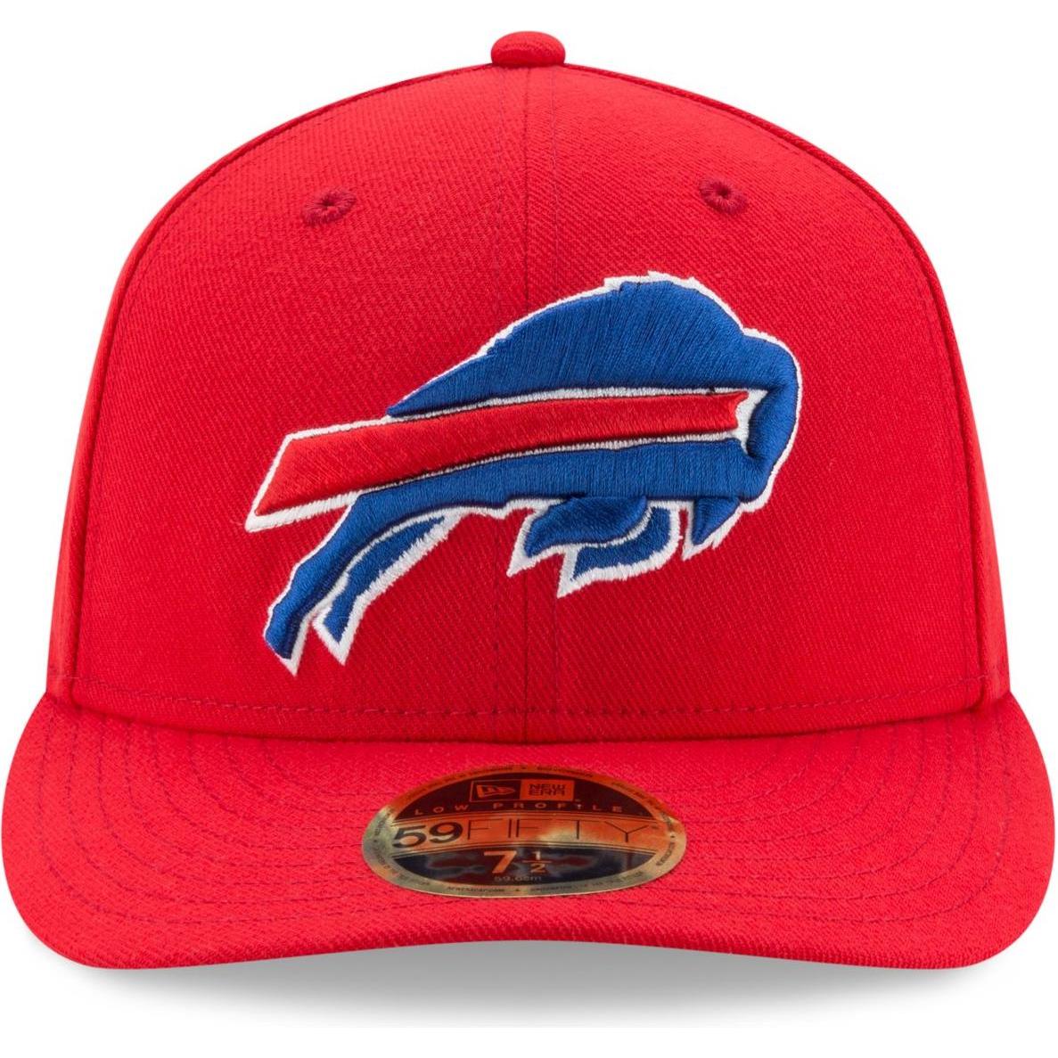 Thumbnail - New Era, Herren, Cap, 59Fifty Low Profile Buffalo Bills, Rot, (7 1/8)