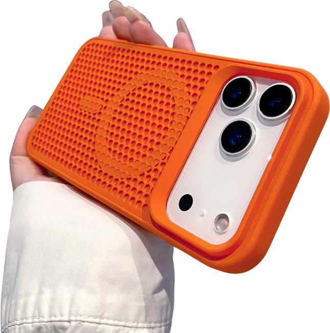 Produktbild RPD - iPhone 17, MagSafe Air Case, Orange (Apple iPhone 17)