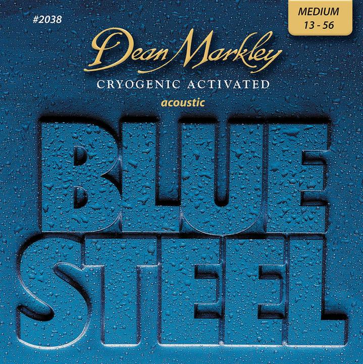Dean Markley D.Markley 2038 Bl.Steel Acoustic 013/056 (6x, 0.02")