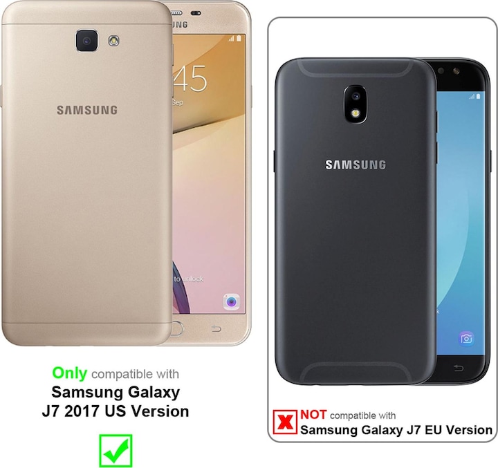 Produktbild Cadorabo TPU Ultra Slim AIR Cover (Samsung Galaxy J7 2017 (US Version))
