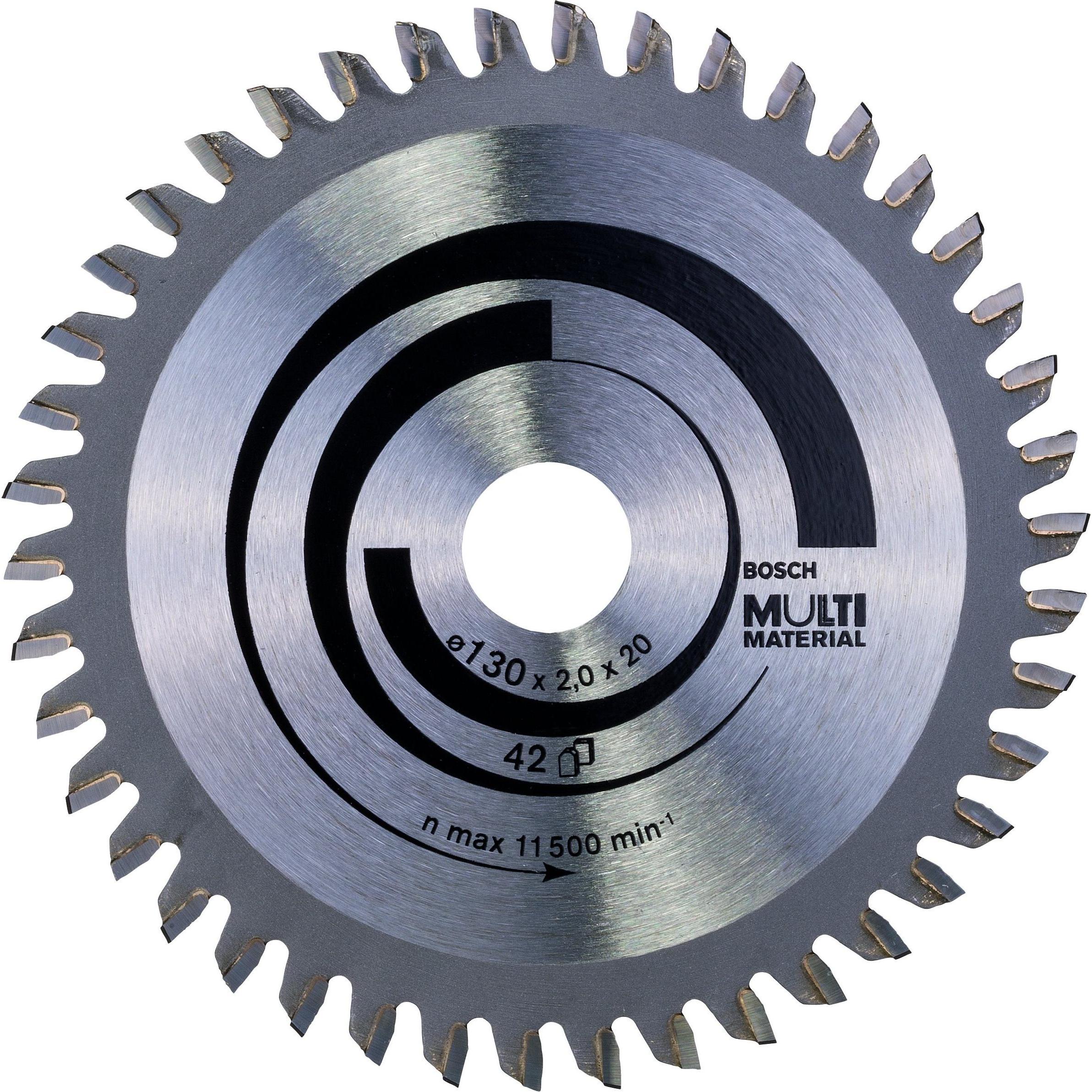 Bosch Professional Zubehör, Sägeblatt, PRO Multi Material Kreissägeblatt, 130 x 2 x 20 mm