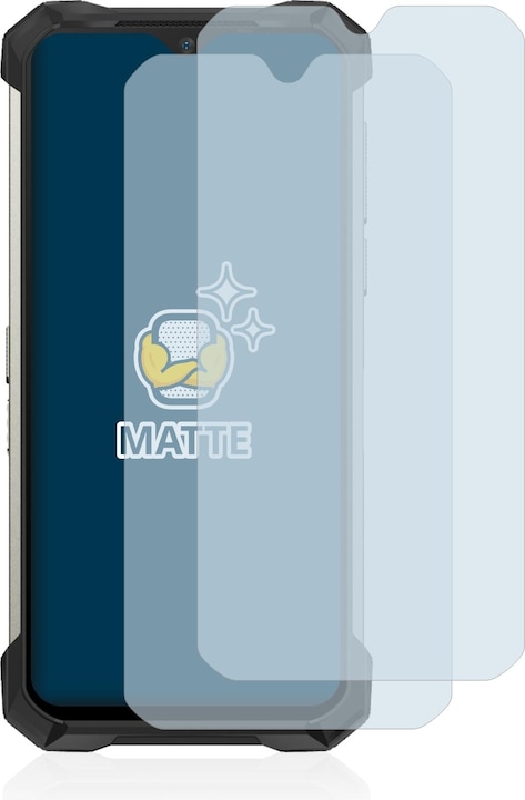 Actual product image BROTECT Anti-glare screen protector matt (2 Piece, Doogee S88 Pro)