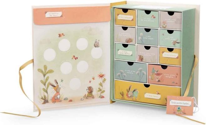Image du produit Moulin Roty Coffret cadeau de naissance Trois Petits Lapins(Italien)