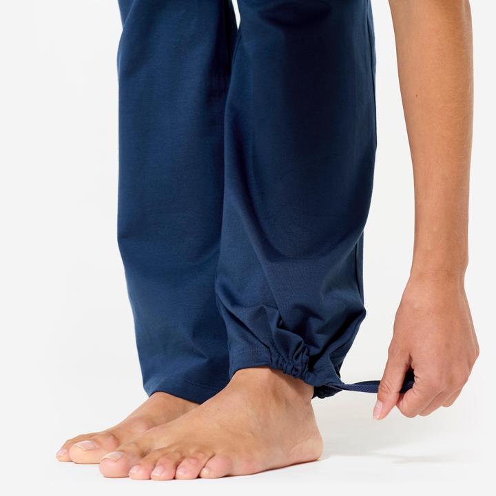 Produktbild Kimjaly Yogahose hoher Bund sanftes Yoga Damen marineblau (W26/L30)