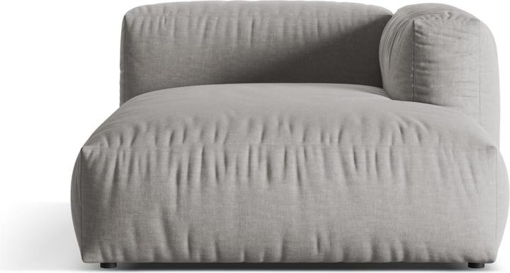 Image du produit Micadoni Chaise longue modulable droite, "Martina", 1 Place, 176x123x75 Fabriqué en Europe (Recamière)