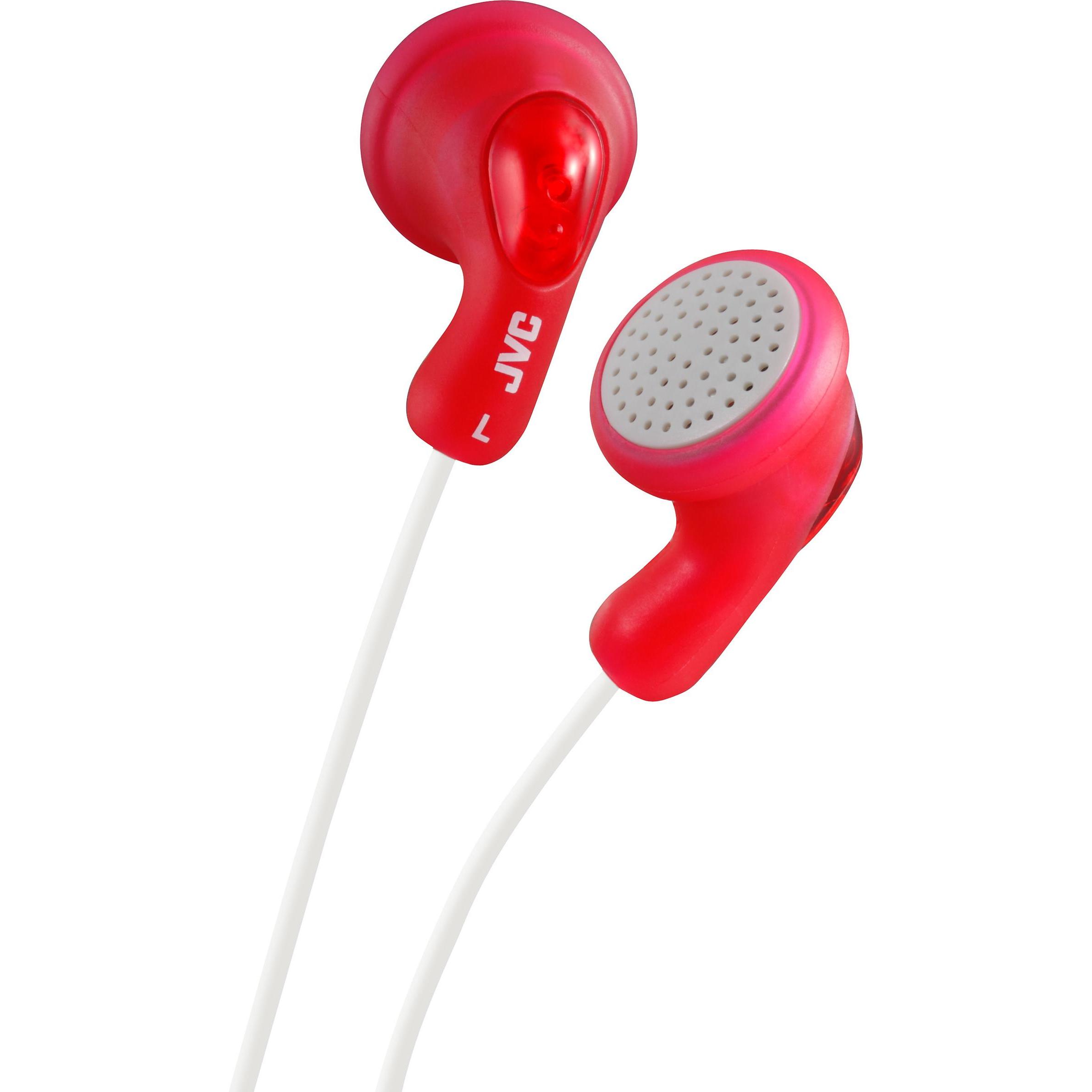 JVC HA-F14, Wired, 16 - 20000 Hz, Music, 4.7 g, Headphones, Red (Kabelgebunden), Kopfhörer, Rot