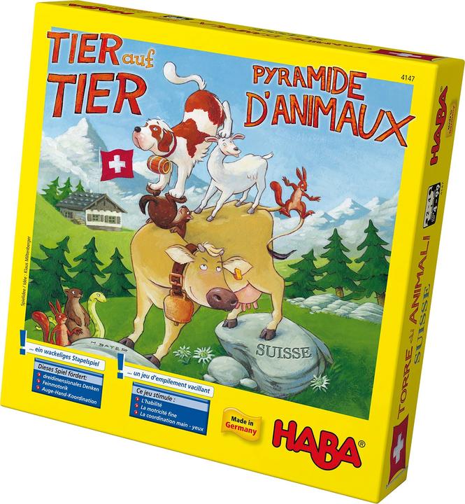 Haba Animal sur Tier Suisse (Allemand, Anglais, Français, Italien)