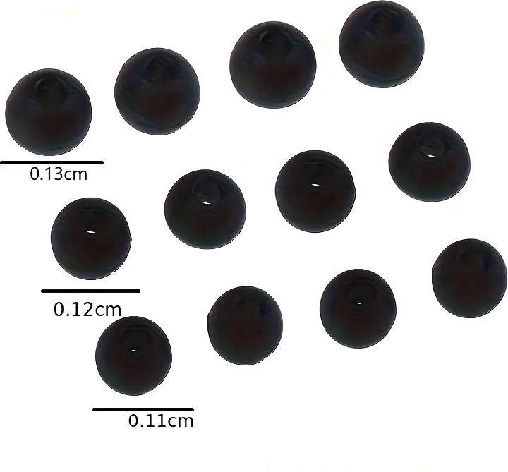 Actual product image Cbx 6 Paare universelle Silikon-Ohrstöpsel für In-Ear-Kopfhörer in drei Grössen