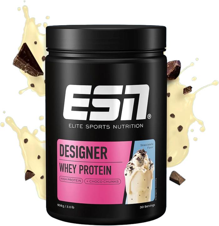 Actual product image ESN Designer Whey Protein (Stracciatella, 1 pcs., 908 g)
