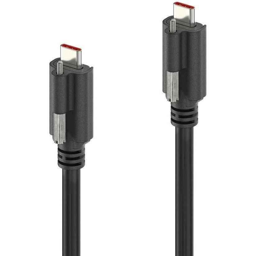 Purelink MicroX4 USB-C auf USB-C Kabel USB 3.2 Gen1x2 10Gbps, 100W, 4,00 m (4 m, USB 3.2 Gen 1, 100 W) (PI6500-040)