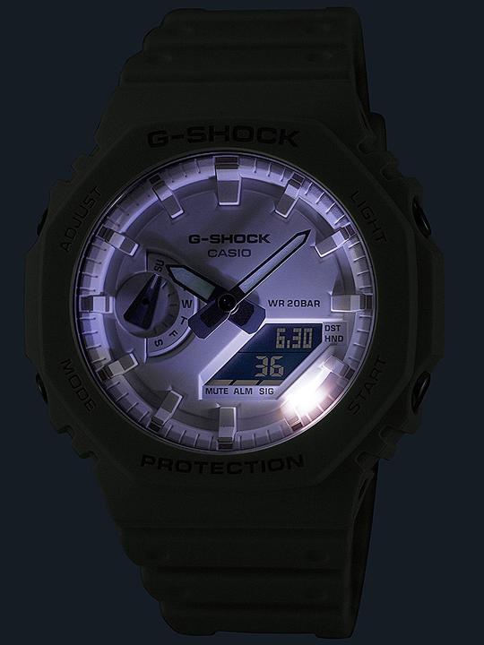 Produktbild G-Shock GA-2100-7A7ER (Chronograph, 49 mm)