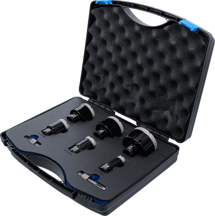 Produktbild BGS Diamant-Bohrkronen-Satz | 20 - 68 mm | 8-tlg. (20 mm, 35 mm, 40 mm, 50 mm, 55 mm, 68 mm)