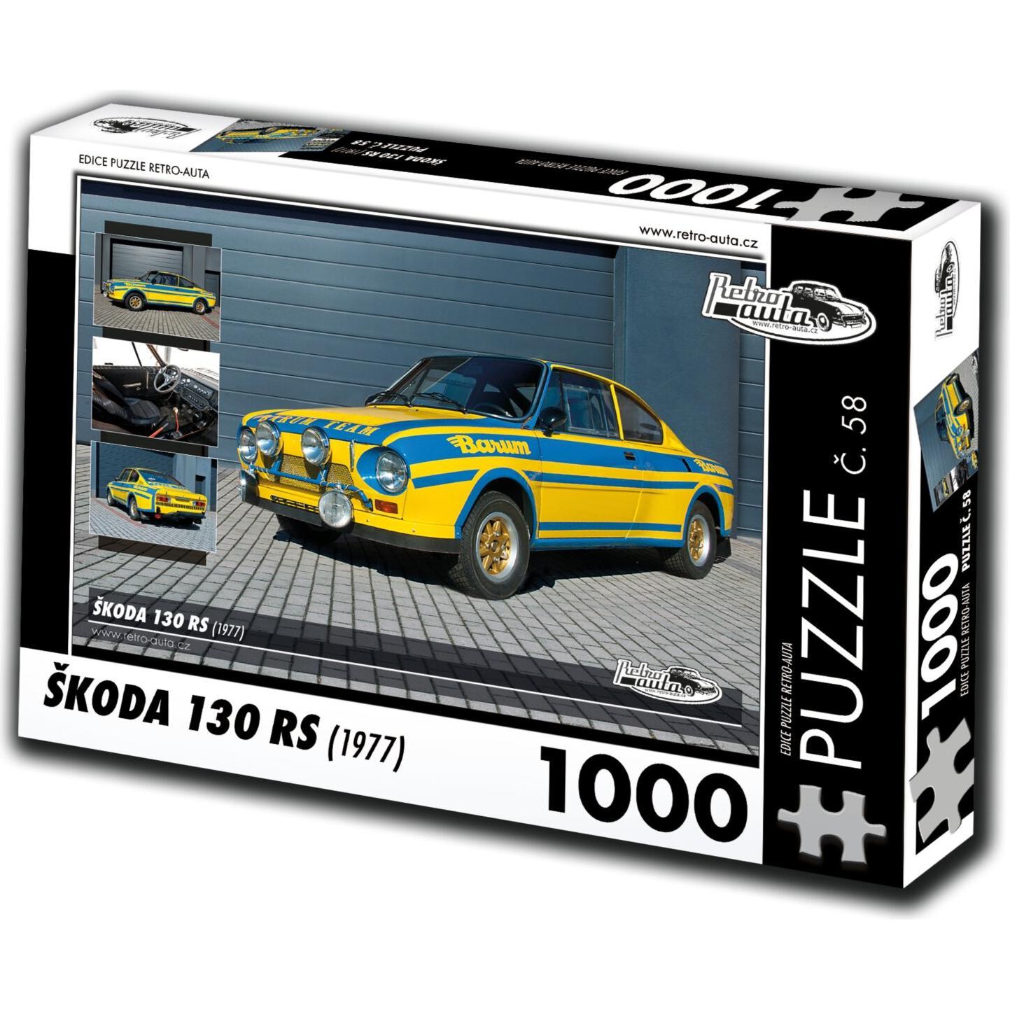 Thumbnail - Retro-auta Puzzle Nr. 58 'koda 130 RS (1977) 1000 Teile