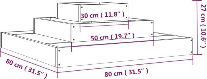Produktbild vidaXL Pflanzgefäss