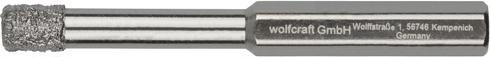 Actual product image wolfcraft wolfcraft 1 Diamant-Bohrer S=6-kt. ø10mm (10 mm)