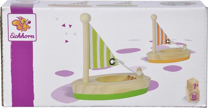 Produktbild Eichhorn Houten Zeilbootjes, 2st.